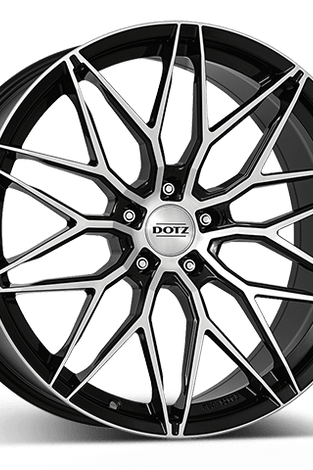 Jante Alu DOTZ Suzuka dark 19x8.5 ET25 5x112/70.1 - KDMPARTS EUROPE TUNING STORE