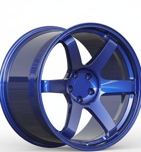Jante Alu DRW - TS37 Mag Bleu - 19x9 ET38 5x114.3 / 73.1 - KDMPARTS EUROPE TUNING STORE