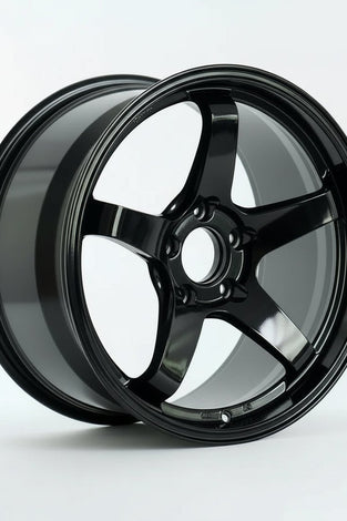 Jante Alu KDM RACER - VR3 Noir brillant - 19x9 ET38 5x114.3 / 73.1 - KDMPARTS EUROPE TUNING STORE