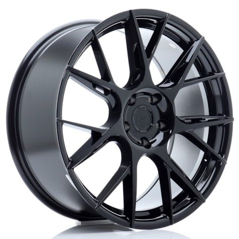 Jante Japan racing Wheels JR42 19x8,5 ET45 5x112 Noire brillante - KDMPARTS EUROPE TUNING STORE
