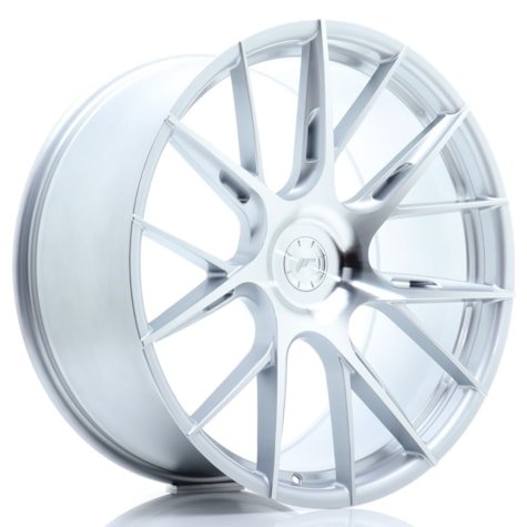 Jante Japan racing Wheels JR42 22x11,5 ( 5 trous - sur mesure ) ET20-52 5H BLANK Silver Machined Face - KDMPARTS EUROPE TUNING STORE