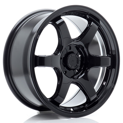 Jante Japan racing Wheels SL03 17x8 ( 5 trous sur mesure ) ET20-42 5H Noire brillante - KDMPARTS EUROPE TUNING STORE