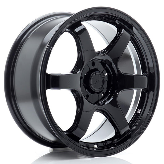 Jante Japan racing Wheels SL03 17x8 ( 5 trous sur mesure ) ET20-42 5H Noire brillante - KDMPARTS EUROPE TUNING STORE