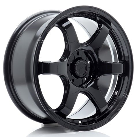 Jante Japan racing Wheels SL03 17x9 ( 5 trous - sur mesure ) ET32-50 5H BLANK Noire brillante - KDMPARTS EUROPE TUNING STORE