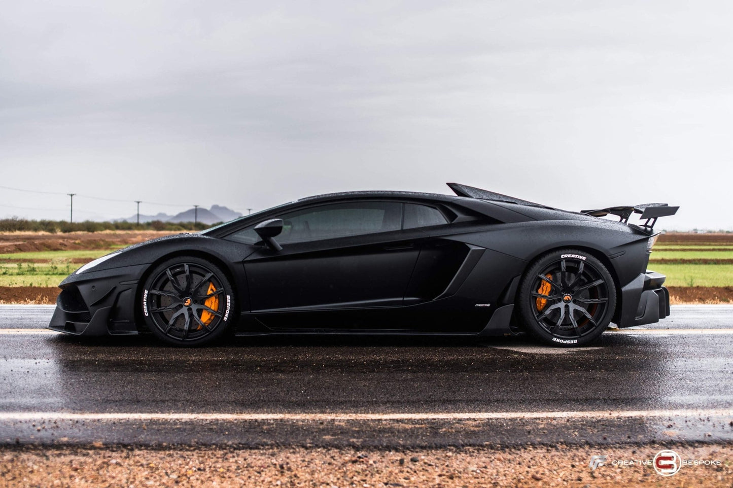 Jupes latérales en fibre de carbone « E - GT » DMC pour Lamborghini Aventador Coupé et Roadster d'origine - KDMPARTS EUROPE TUNING STORE