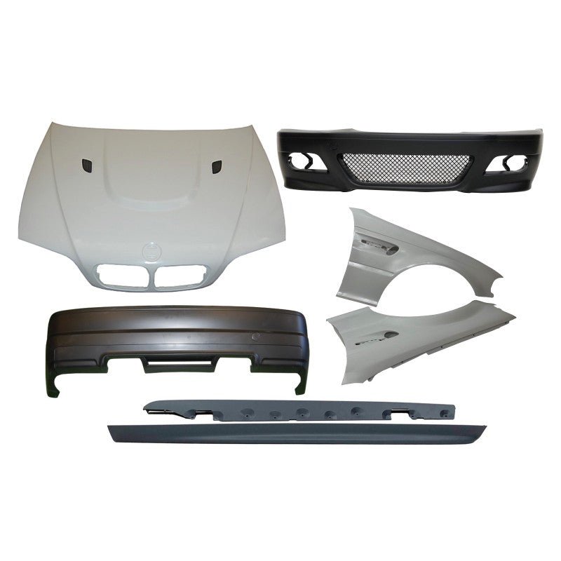 Kit Carrosserie BMW E46 98 - 02 Pre - facelift 2 Portes - KDMPARTS EUROPE TUNING STORE