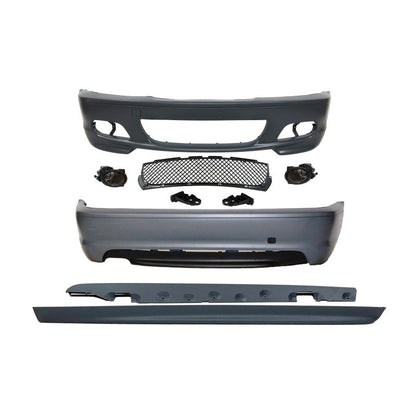 Kit Carrosserie BMW E46 98 - 05 2P / Cabriolet Look M - Tech ABS Feux De Brouillard - KDMPARTS EUROPE TUNING STORE