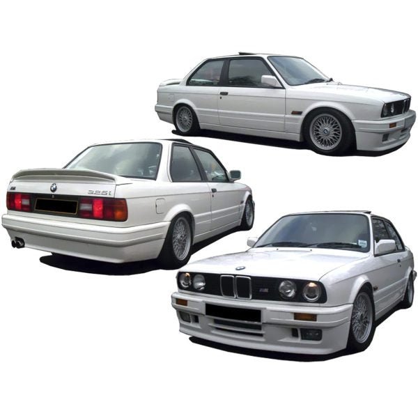 Kit Carrosserie BMW Série 3 E30 (87 - 94) – Style M - Technic (2/3 portes) avec fixation plus Vis - KDMPARTS EUROPE TUNING STORE