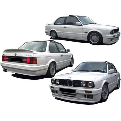 Kit Carrosserie BMW Série 3 E30 (87 - 94) – Style M - Technic (2/3 portes) avec fixation plus Vis - KDMPARTS EUROPE TUNING STORE