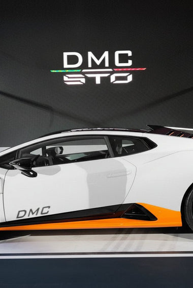 Kit carrosserie en fibre de carbone « STO » de DMC, transforme votre Lamborghini Huracan Coupé et Spyder d'origine en Super Trofeo Omologato - KDMPARTS EUROPE TUNING STORE