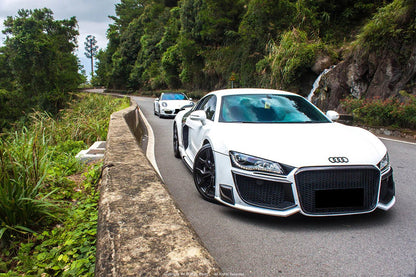 Kit carrosserie en plastique renforcé de fibres pour Audi R8 Coupé et Spyder (2006 - 2015) - KDMPARTS EUROPE TUNING STORE