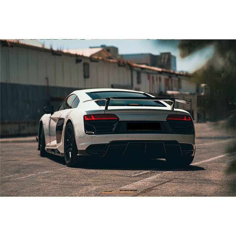 Kit carrosserie en plastique renforcé / fibre de Carbone pour Audi R8 phase 2 et 3 2017 - 2024 - KDMPARTS EUROPE TUNING STORE