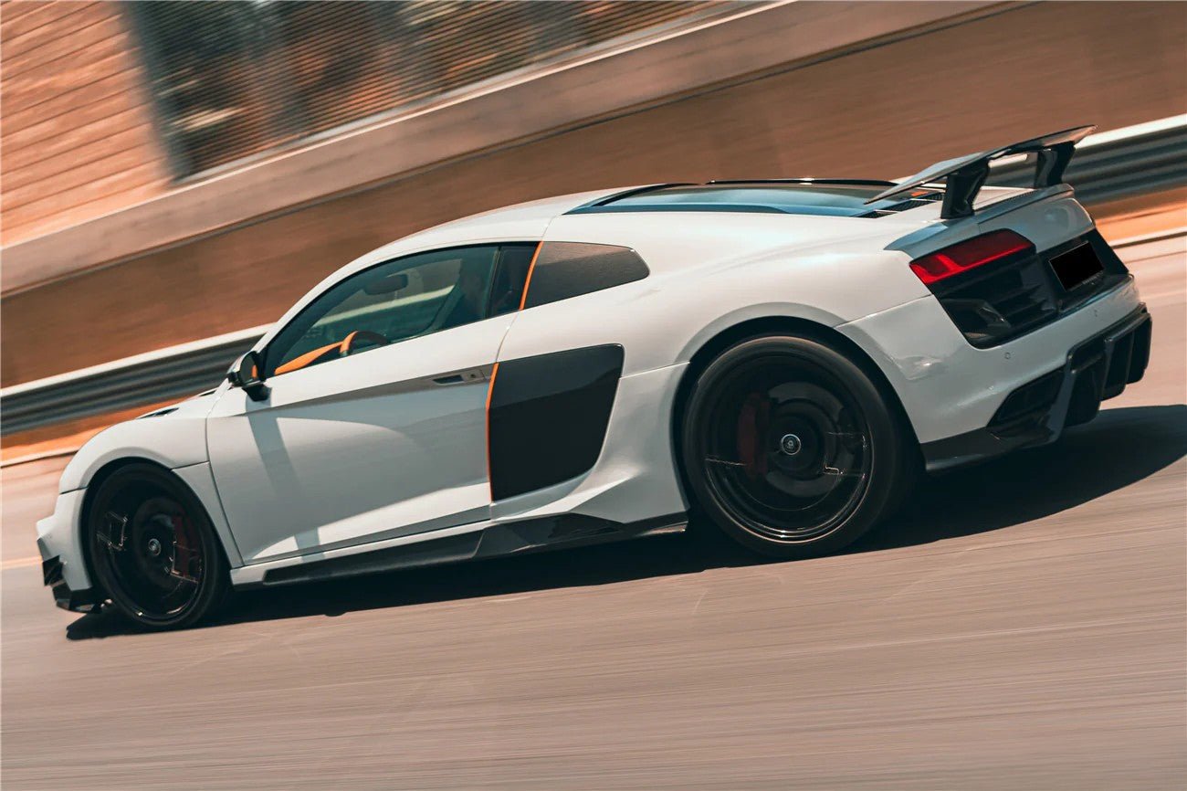 Kit carrosserie en plastique renforcé / fibre de Carbone pour Audi R8 phase 2 et 3 2017 - 2024 - KDMPARTS EUROPE TUNING STORE