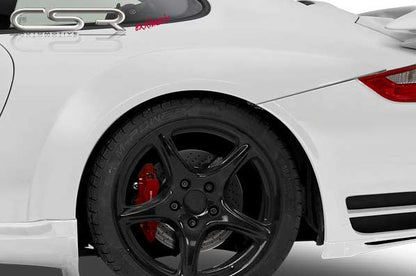 Kit carrosserie large avec aileron arrière pour Porsche 911 / 997 look turbo - KDMPARTS EUROPE TUNING STORE