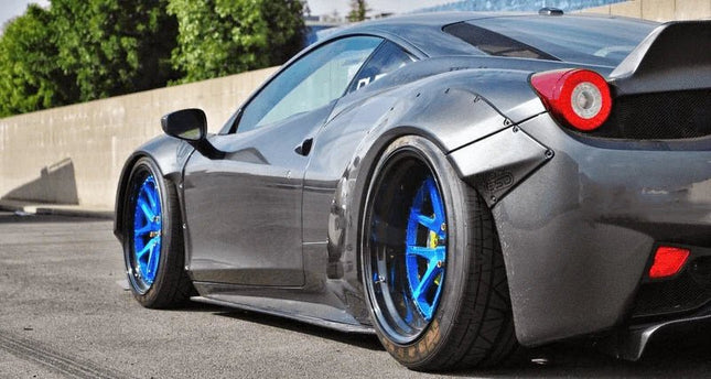 Kit carrosserie large pour Ferrari F458 Coupé Italia / Spider 2010 - 2014 - KDMPARTS EUROPE TUNING STORE