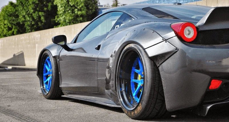 Kit carrosserie large pour Ferrari F458 Coupé Italia / Spider 2010 - 2014 - KDMPARTS EUROPE TUNING STORE