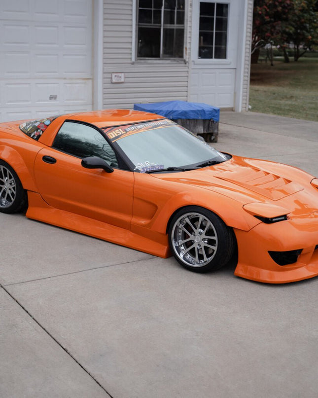 Kit carrosserie pour Chevrolet Corvette C5 1997 - 2004 en polyuréthane 5 pcs - KDMPARTS EUROPE TUNING STORE