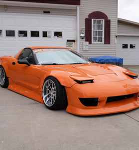 Kit carrosserie pour Chevrolet Corvette C5 1997 - 2004 en polyuréthane 5 pcs - KDMPARTS EUROPE TUNING STORE