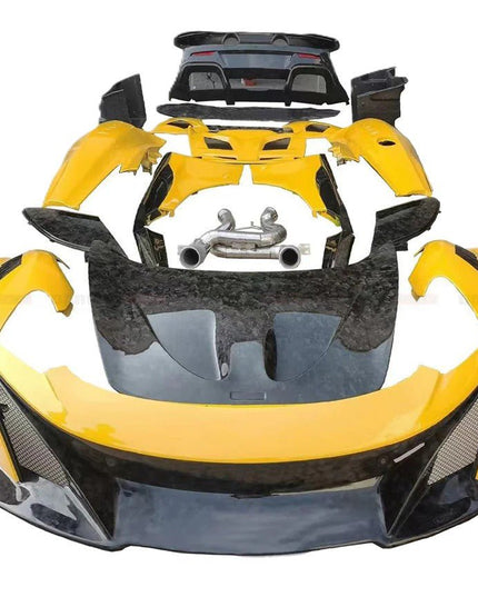Kit carrosserie pour McLaren 650S / MP4 12C 2011 - 2017 en fibre de carbone autoclave Style 675LT - KDMPARTS EUROPE TUNING STORE