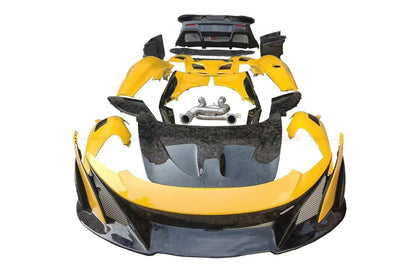 Kit carrosserie pour McLaren 650S / MP4 12C 2011 - 2017 en fibre de carbone autoclave Style 675LT - KDMPARTS EUROPE TUNING STORE