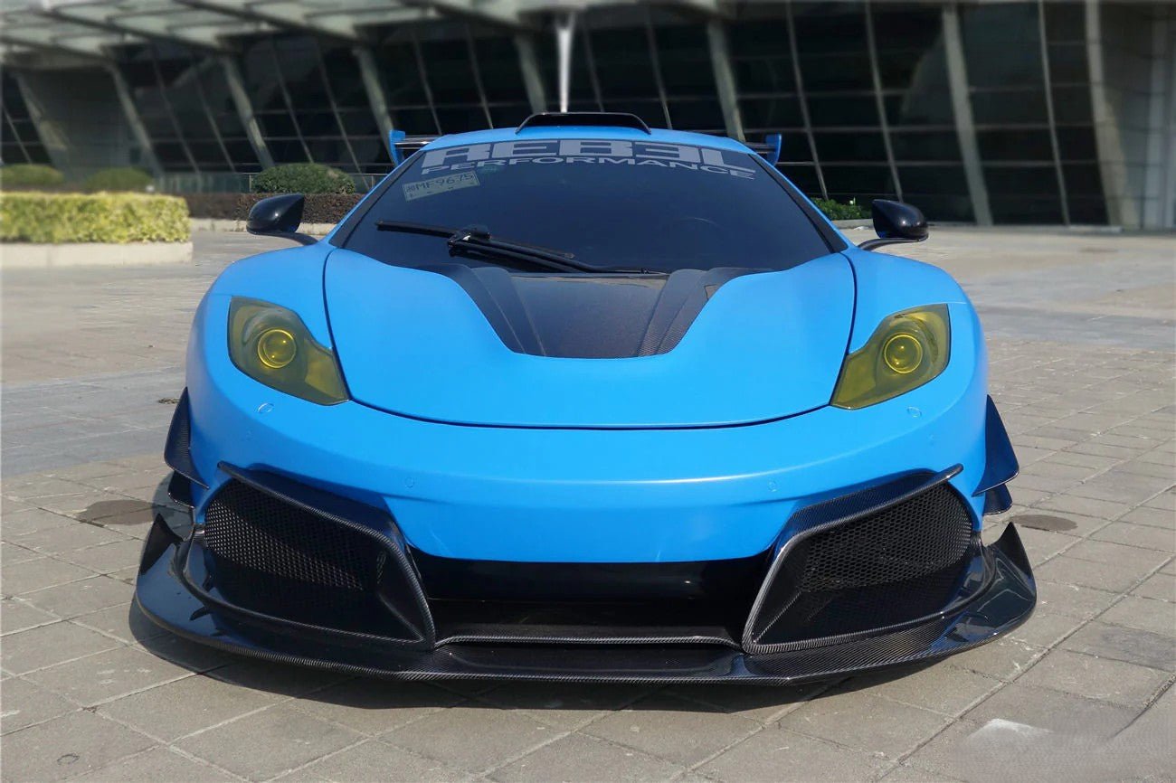 Kit carrosserie pour McLaren MP4 12C Style Rebel Performance 2011 - 2014 en fibre de carbone partielle - KDMPARTS EUROPE TUNING STORE