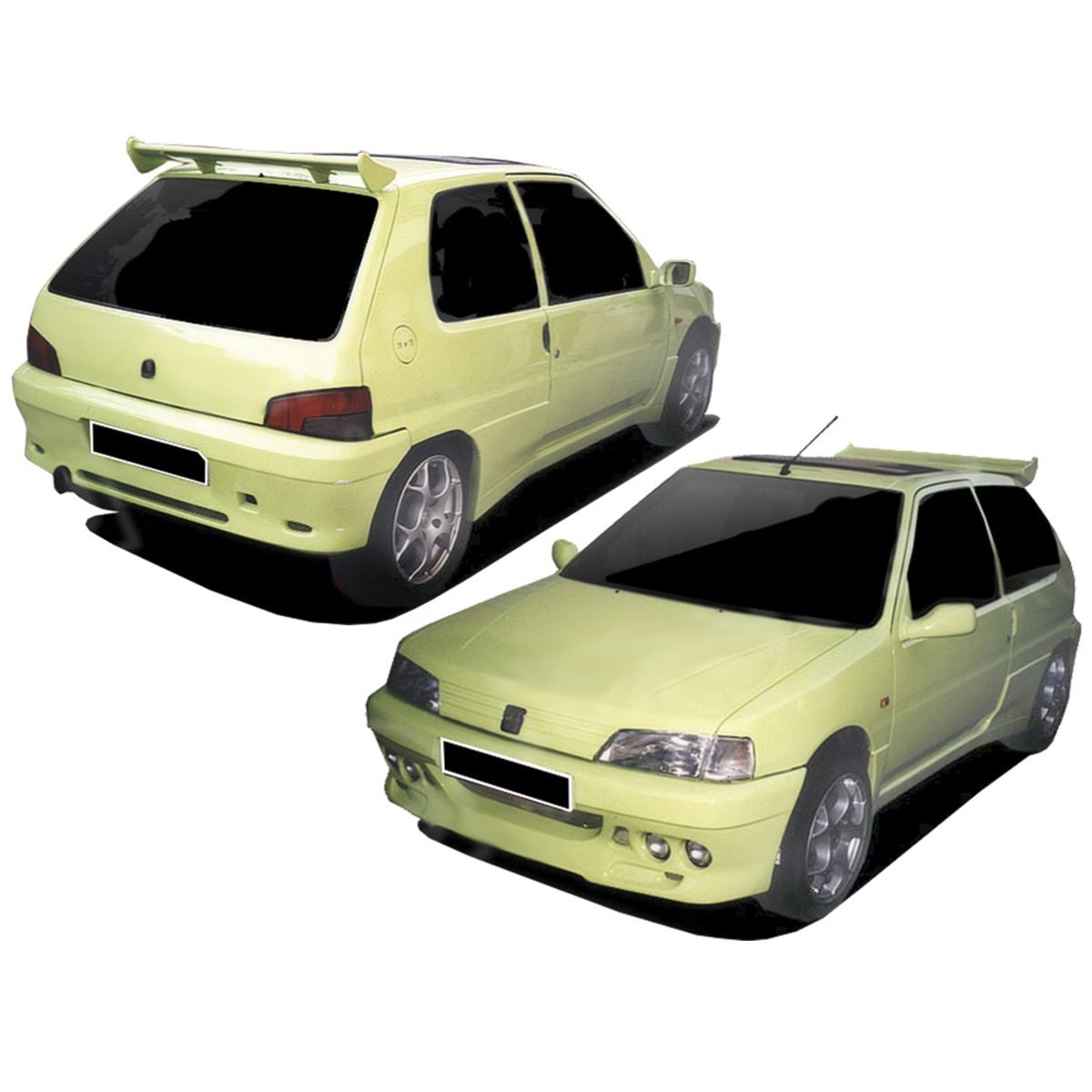 Kit carrosserie pour Peugeot 106 (91 - 96) – Sport - KDMPARTS EUROPE TUNING STORE
