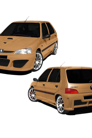 Kit carrosserie pour Peugeot 106 (96 - 05) – Flylow - KDMPARTS EUROPE TUNING STORE