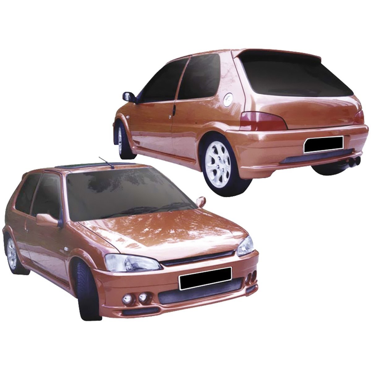Kit carrosserie pour Peugeot 106 (96 - 05) – Sport - KDMPARTS EUROPE TUNING STORE