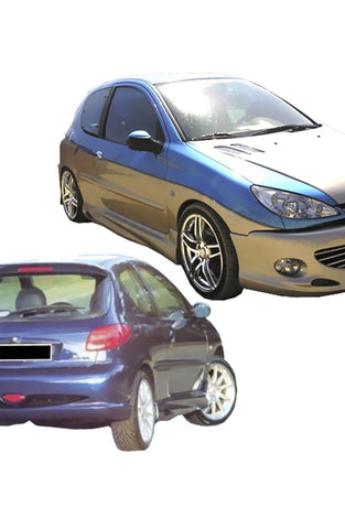 Kit carrosserie pour Peugeot 206 (98 - 08) – Look GT - KDMPARTS EUROPE TUNING STORE