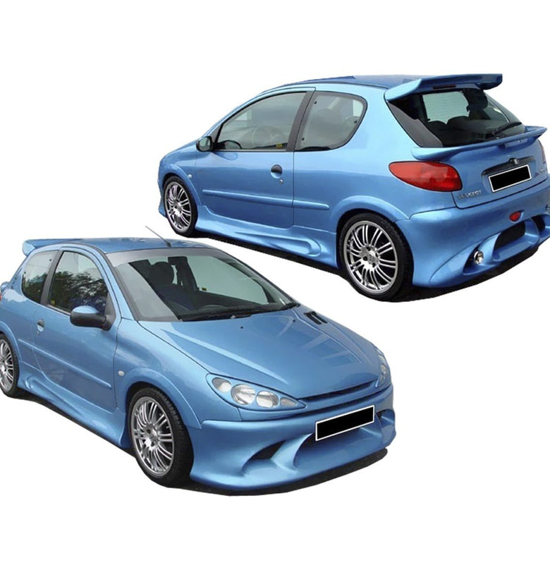 Kit carrosserie pour Peugeot 206 (98 - 08) – Look Infinity - KDMPARTS EUROPE TUNING STORE