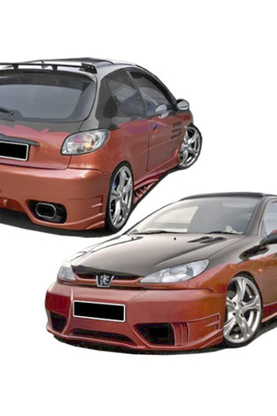 Kit carrosserie pour Peugeot 206 (98 - 08) – Look Modena - KDMPARTS EUROPE TUNING STORE