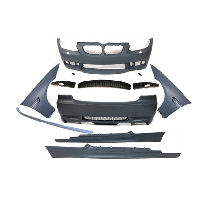 Kit Carrosserie BMW E92 06-09 Look M3 Avec Ailes ABS en plastique