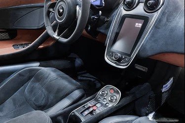 Kit de garniture intérieur pour McLaren 570S 2016 - 2020 en fibre de Carbone brillante ( 6 pcs ) - KDMPARTS EUROPE TUNING STORE