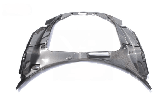 Kit de panneau de couvercle de coffre avant LHD pour Ferrari F458 Coupé Italia / Spider 2010 - 2014 en fibre de Carbone haute brillance - KDMPARTS EUROPE TUNING STORE