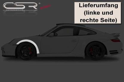 Kit d'élargissement d'ailes et de bas de caisse pour Porsche 911 / 997 - KDMPARTS EUROPE TUNING STORE