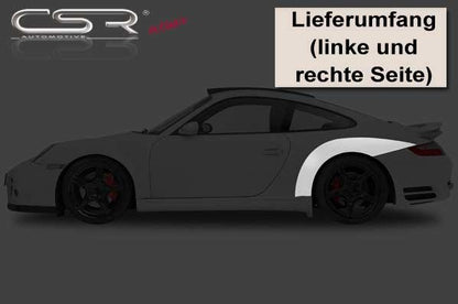 Kit d'élargissement d'ailes et de bas de caisse pour Porsche 911 / 997 - KDMPARTS EUROPE TUNING STORE