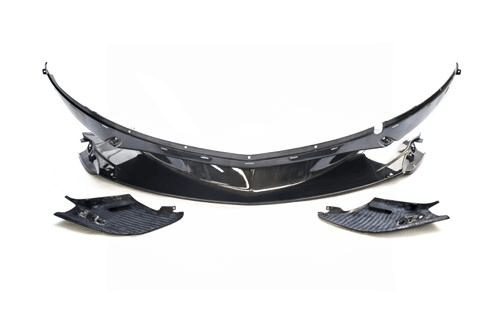 Lame de pare chocs avant centrale de style OEM McLaren 570S 2016 - 2017 en fibre de Carbone - KDMPARTS EUROPE TUNING STORE