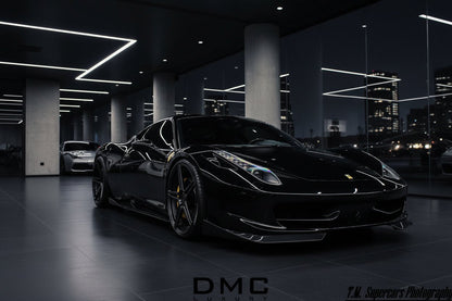 Lame de pare chocs avant en fibre de carbone de DMC pour Ferrari 458 Coupé et Spider - KDMPARTS EUROPE TUNING STORE