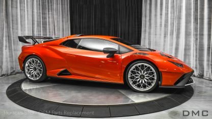 Lame de pare chocs avant en fibre de carbone « STO » de DMC pour Lamborghini Huracan STO Coupé et Spyder d'origine - KDMPARTS EUROPE TUNING STORE