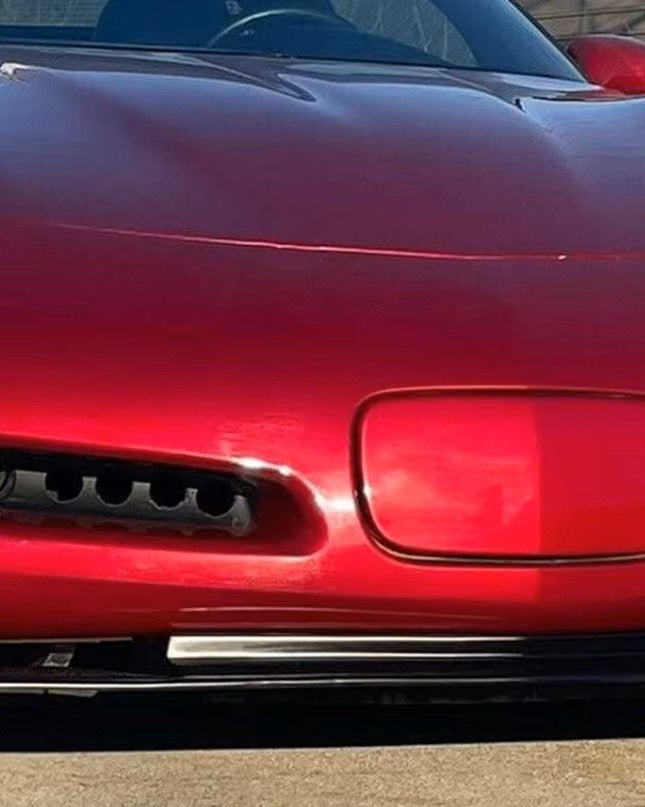 Lame de pare chocs avant pour Chevrolet Corvette C5 1997 - 2004 en Abs en plastique - KDMPARTS EUROPE TUNING STORE