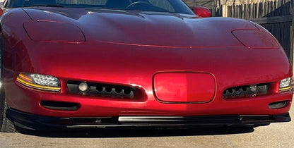 Lame de pare chocs avant pour Chevrolet Corvette C5 1997 - 2004 en Abs en plastique - KDMPARTS EUROPE TUNING STORE