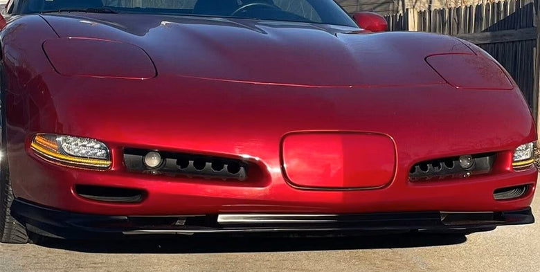 Lame de pare chocs avant pour Chevrolet Corvette C5 1997 - 2004 en Abs en plastique - KDMPARTS EUROPE TUNING STORE