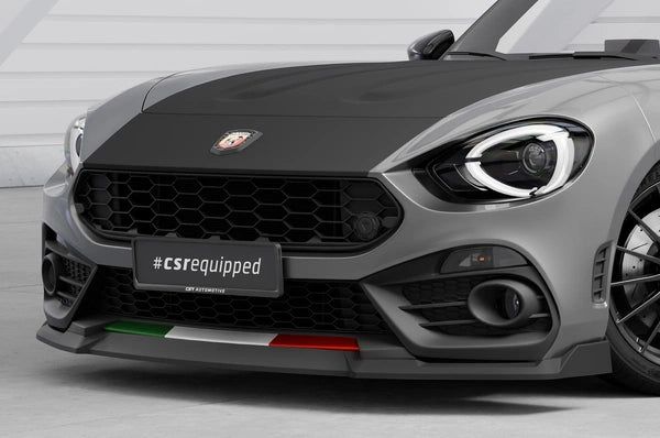 Lame de pare chocs avant pour Fiat 124 Spider Abarth 2016 - 2019 - KDMPARTS EUROPE TUNING STORE
