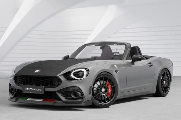 Lame de pare chocs avant pour Fiat 124 Spider Abarth 2016 - 2019 - KDMPARTS EUROPE TUNING STORE