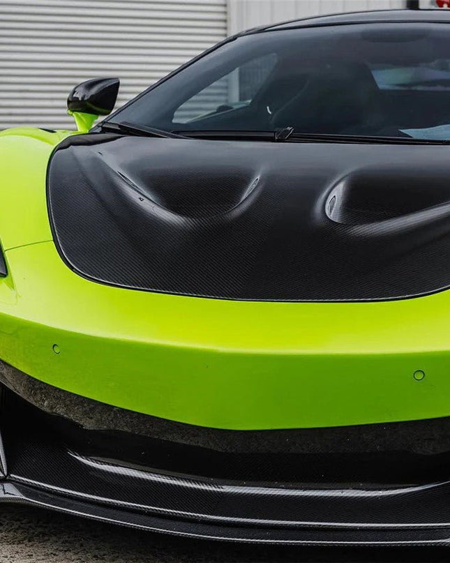 Lame de pare chocs avant pour McLaren 540C 570S 600LT 2016 - 2021 en fibre de carbone forgée - KDMPARTS EUROPE TUNING STORE