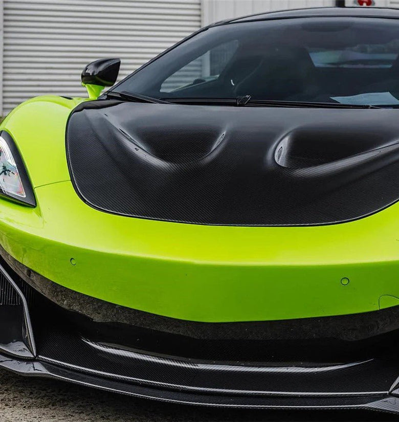 Lame de pare chocs avant pour McLaren 540C 570S 600LT 2016 - 2021 en fibre de carbone forgée - KDMPARTS EUROPE TUNING STORE