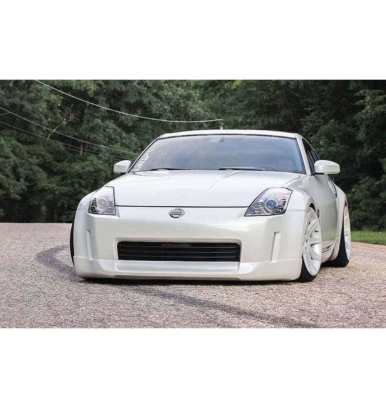 Lame de Pare chocs avant pour Nissan 350Z 2003 - 2005 Style JDM - KDMPARTS EUROPE TUNING STORE