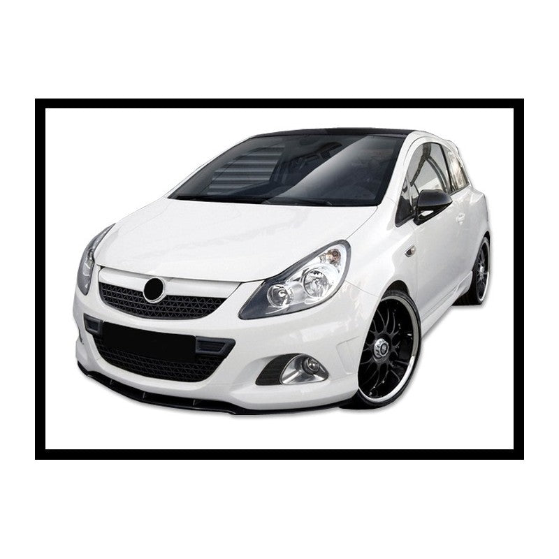Lame de pare chocs avant pour Opel Corsa D en ABS plastique - KDMPARTS EUROPE TUNING STORE
