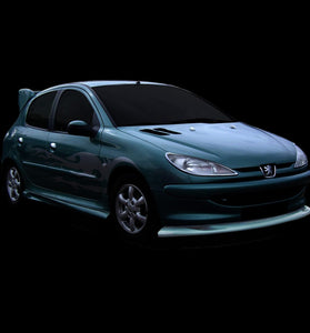 Lame de pare chocs avant pour Peugeot 206 (98 - 08) - KDMPARTS EUROPE TUNING STORE