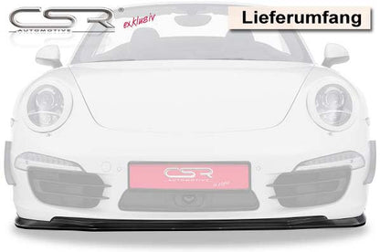Lame de pare chocs avant pour Porsche 911 / 991.1 - KDMPARTS EUROPE TUNING STORE